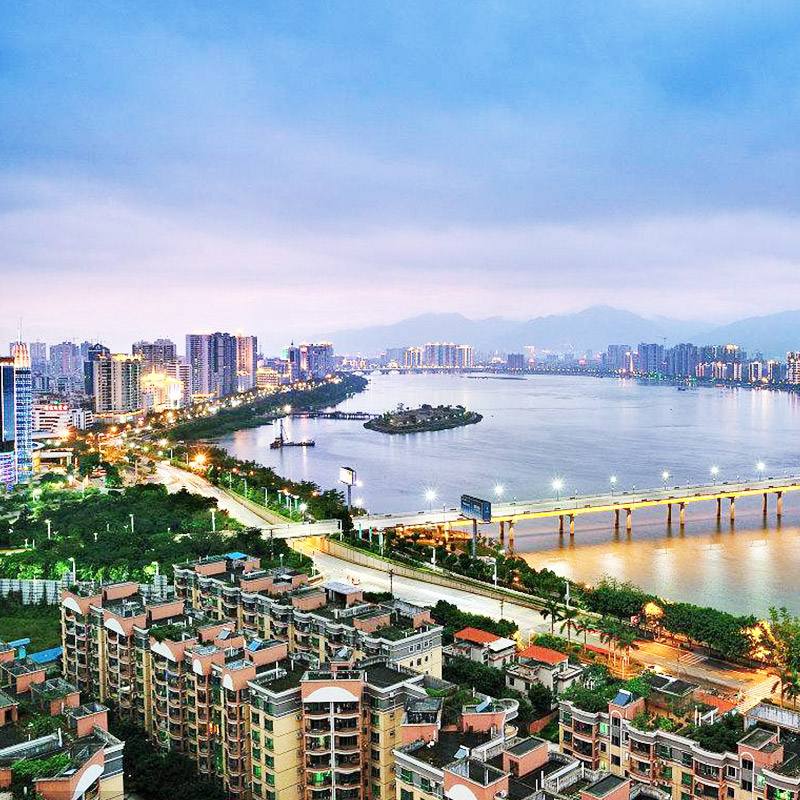 清遠城市圖